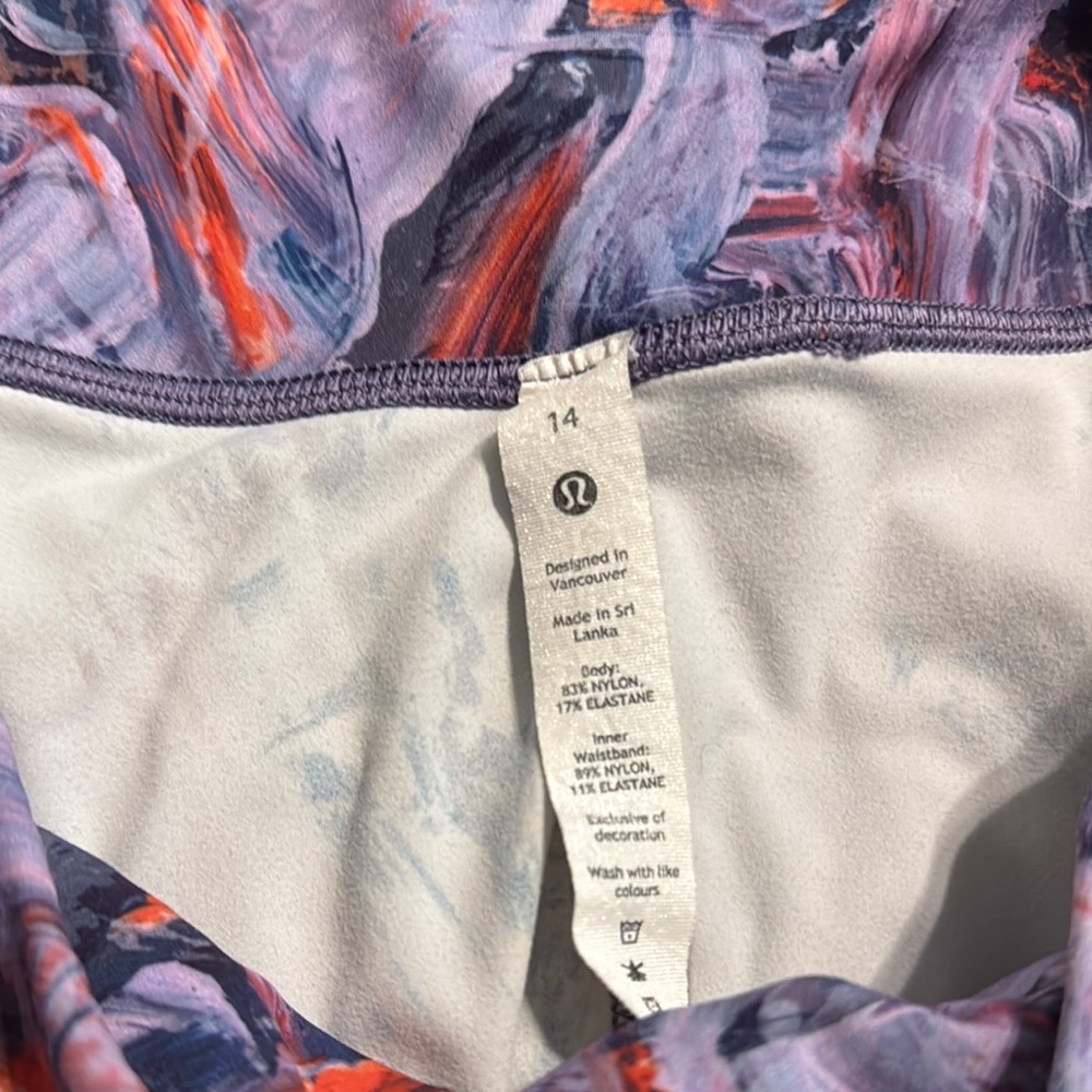 lululemon athletica Multicolor Track Pants